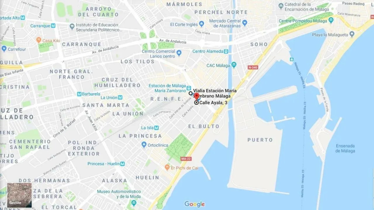 Apartment Infostays Maria Zambrano Malaga Spain
